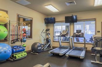 Fitness studio with cardio