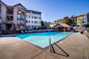 Seattle apartment for rent - Outdoor pool and spa at Creston Point, Washington, 98178