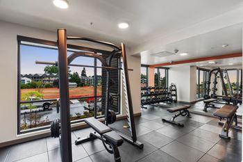 Well equipped gym