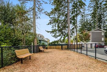 Pet-friendly community with off-leash dog park