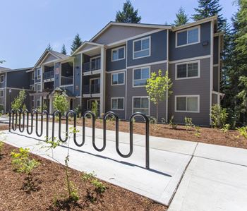 Outdoor bicycle storage
