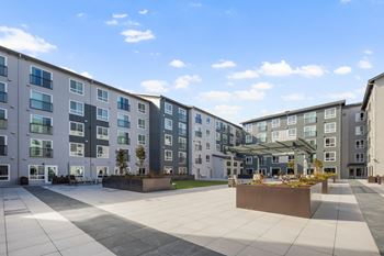 Exterior courtyard