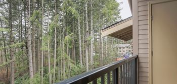 Private patio or balcony with storage*