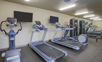 Fitness studio with cardio