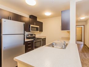 Everett apartment for rent - Fully Equipped Kitchen with Microwave, Dishwasher & USB outlet