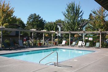 Seasonal outdoor pool and year round spa