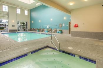 Hot tub and pool