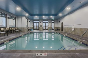 Year-round indoor pool and spa