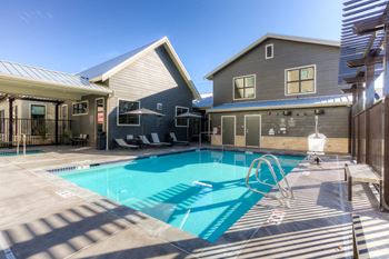 Seasonal outdoor pool and year round spa