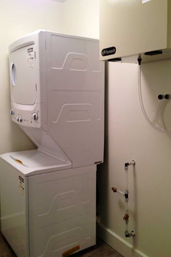 In-suite washer/dryer