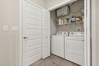 In-suite laundry