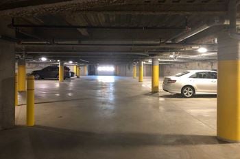 Underground parking available