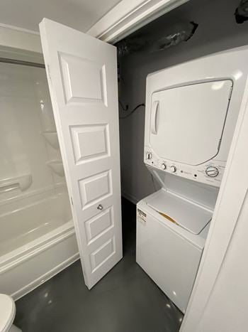 In-suite laundry