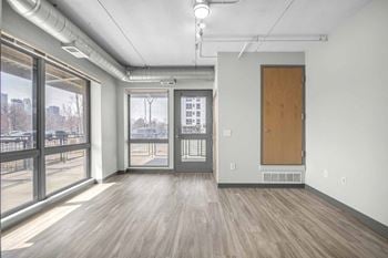 Stone arch i living room