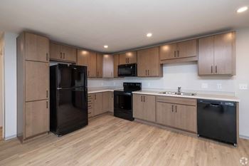 Maple cabinets