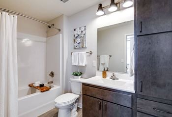 Amber union bathroom