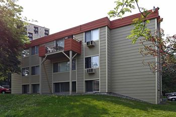 East side apartments balcony