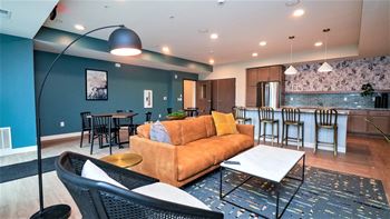 Cadence apartments amenity space