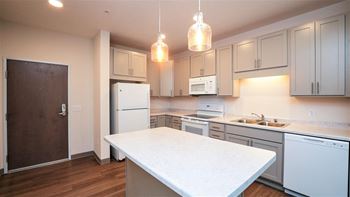 Cadence apartments amenity space