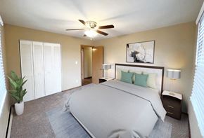 St. Paul apartment for rent - Priscilla Standish Bedroom
