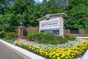 Clinton Township apartment for rent - Welcoming entrance at Knottingham Apartments in Clinton Township, MI.