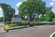 Clinton Township apartment for rent - Welcoming entrance at Knottingham Apartments in Clinton Township, MI.