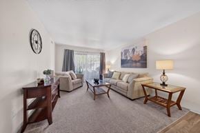 Clinton Township apartment for rent - Cozy living room at Eastwood Village Apartments in Clinton Township, MI.