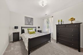 Clinton Township apartment for rent - Modern bedroom with ample storage space at Eastwood Village Apartments in Clinton Township, MI.