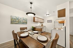 Clinton Township apartment for rent - Contemporary Dining Room at Eastwood Village Apartments in Clinton Township, MI.