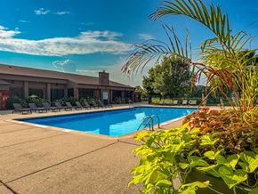 Kalamazoo apartment for rent - Heated swimming pool at Dover Hills Apartments in Kalamazoo