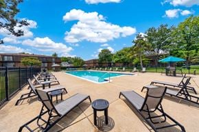 Harrison Township apartment for rent - Heated pool and sundeck at Drawbridge Apartments in Harrison Township, MI.
