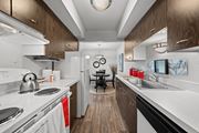 Clinton Township apartment for rent - Modern and spacious kitchen at Knottingham Apartments in Clinton Township, MI.
