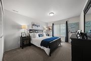 Clinton Township apartment for rent - Spacious bedroom with ample storage space at Knottingham Apartments in Clinton Township, MI.