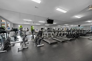 State-of-the-art 24/7 fitness and wellness center at lakeside village apartments in clinton township, mi.