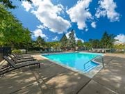 Southfield apartment for rent - Swimming Pool Area at Park Lane Apartments, Southfield, MI, 48033