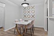 Southfield apartment for rent - Modern dining room at Park Lane Apartments in Southfield, MI.