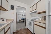 Westland apartment for rent - Cozy dining room connected to kitchen at Westwood Village Apartments in Westland, MI