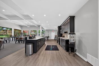 Updates resident clubhouse at westwood village apartments in westland, mi.