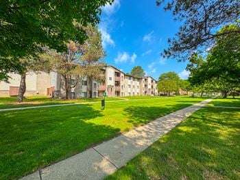 Well maintained lawn area