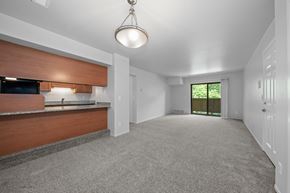 Westland apartment for rent - Cozy living room at Woodland Villa Apartments, Michigan
