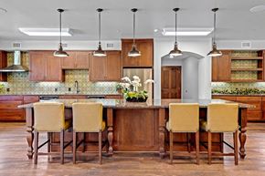 Arlington apartment for rent - Gourmet Kitchen at Mariposa at Harris Road Arlington 55+ Apartments, Arlington, TX 76001