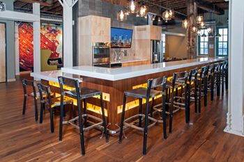 Rooftop clubroom