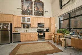 Minneapolis apartment for rent - Apartment Kitchen at A-Mill Artist Lofts, Minnesota