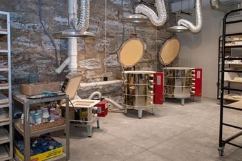 Pottery studio