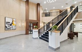 Eden Prairie apartment for rent - Clubhouse Lobby at The Bluffs at Nine Mile Creek, Eden Prairie