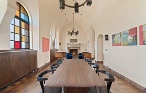 Minneapolis apartment for rent - Dining hall at Buzza Lofts of Uptown, Minnesota