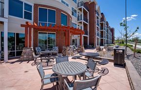 Westminster apartment for rent - Patio at Heritage at Church Ranch 55+ Apartments, Westminster , CO