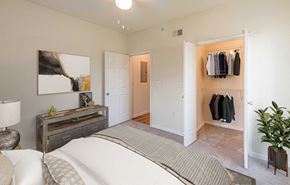 Houston apartment for rent - Dominium-Knolls at West Oaks-Virtually Staged Bedroom