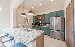 Houston apartment for rent - Dominium-Knolls at West Oaks-Community Kitchen