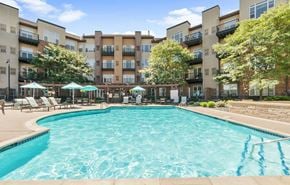 St. Anthony apartment for rent - Pool at The Landings at Silver Lake Village, St. Anthony